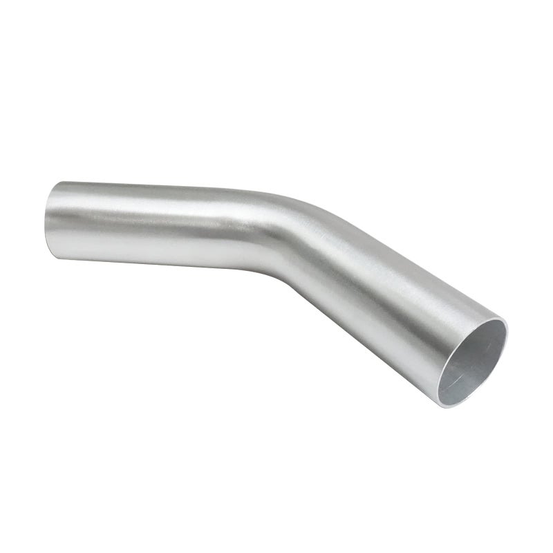 AC PERFORMANCE 2" (51mm) OD 45 Degree Aluminum Elbow Intercooler Pipe Air Intake Tube, 1.5D Radius, Brushed Finish - Image 2